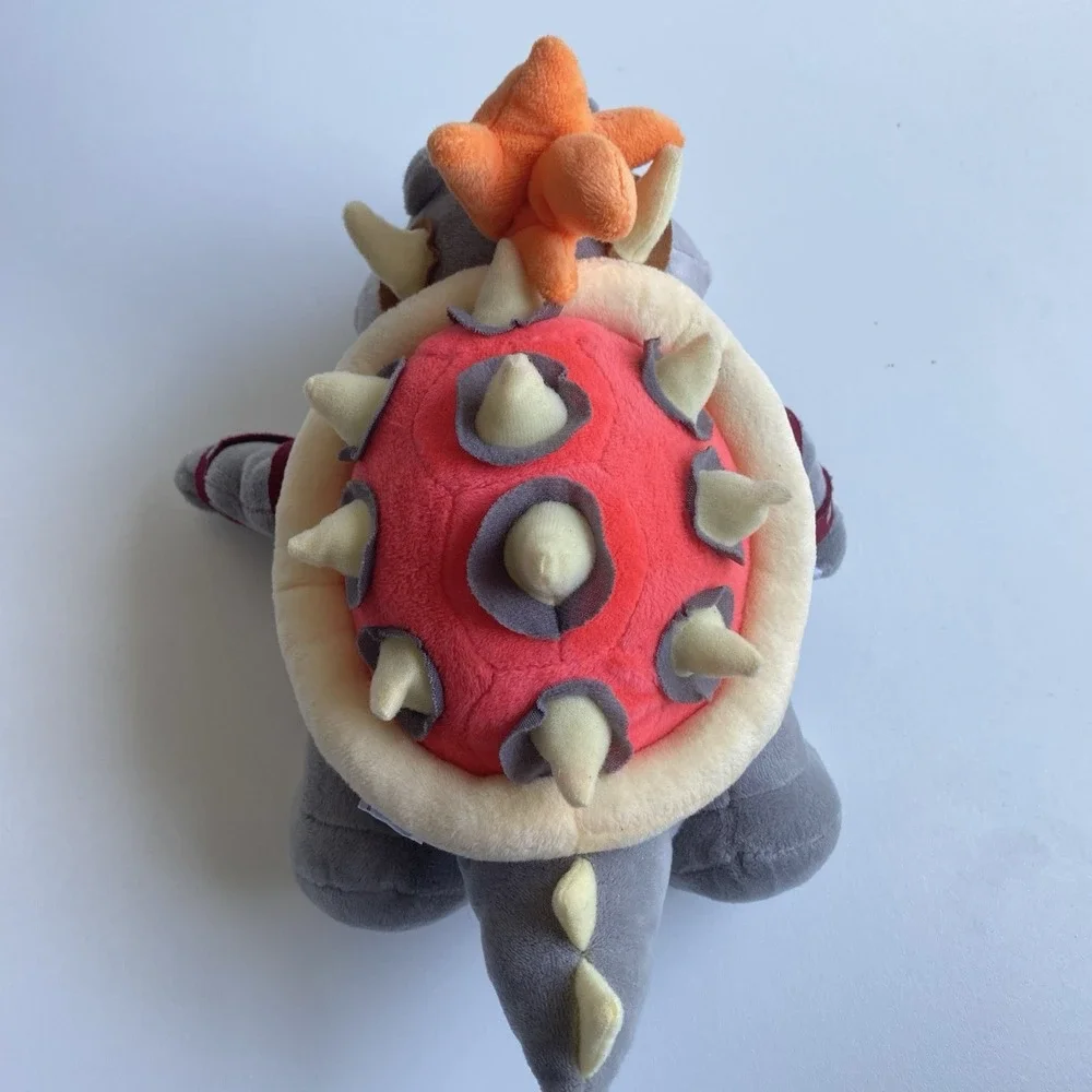 Super Mario Bros Dry‎ Bones Bowser Plush Stuffed Toy Nintendo San-ei Co. 10